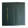Certificate Cover Imprinted "Diploma of Graduation" Faux-Leather Diploma Holder 8.5" x 11" Grad Days (Green) view 4