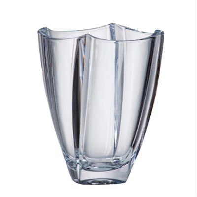 Barski - European Glass - Crystalline - Vase - 12" Height - Made in Europe