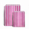 10 Assorted Plastic Sweet Jars, 2 tongs, 50 Bags for Parties, Weddings, Candy Buffet (Pink) view 2
