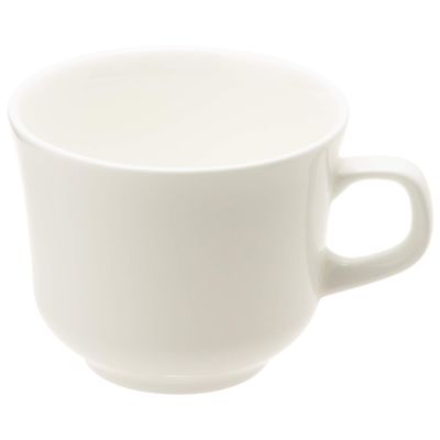 Narumi 9030-2291 Concept Cup Saucer, 8.7 fl oz (220 cc), White, Simple, Coffee Cup, Microwave Safe, Dishwasher Safe, Made in Japan