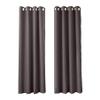 cololeaf Flame Retardant Curtains Fire Resistant Curtain Room Darkening Drape with Grommetfor Home Kitchen Office Hotel School Cinema and Hospital- Chocolate 84W x 102L Inch (1 Panel) view 1