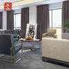 cololeaf Flame Retardant Curtains Fire Resistant Curtain Room Darkening Drape with Grommetfor Home Kitchen Office Hotel School Cinema and Hospital- Chocolate 84W x 102L Inch (1 Panel) view 2
