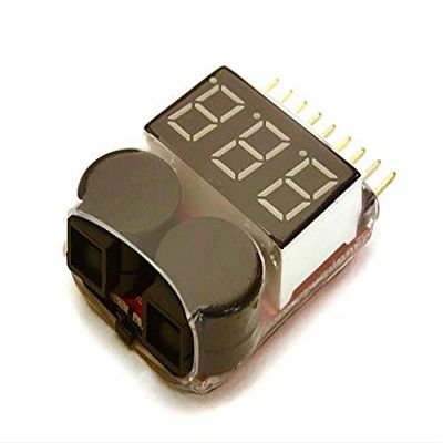 Integy Ultra Precision LiPo Voltage Checker w/Adjustable Voltage Level Warning Buzzer
