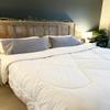 Alpaca Duvet - Hypoallergenic Comforter/Down Alternative - 100% Alpaca Wool Filling with 100% Pima Cotton Casing | Regular Weight ~ New (Double/Queen) view 2