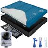 98% WAVELESS WATERBED Mattress/Liner/Heater/Fill Drain/Conditioner KIT (California King 72x84 1SF-5G1) view 1