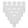 970ml Victorian Style Food Grade Plastic Sweet Jars with White lid - 5,10,15,20,25 Wedding, Party (15 Jars) view 1