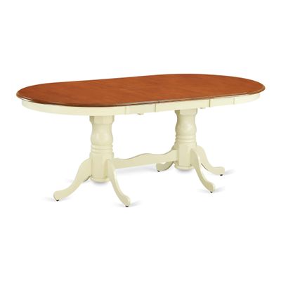 East West Furniture Plainville Kitchen and Dining Room Sets, 9 Pieces, PLWE9-BMK-W