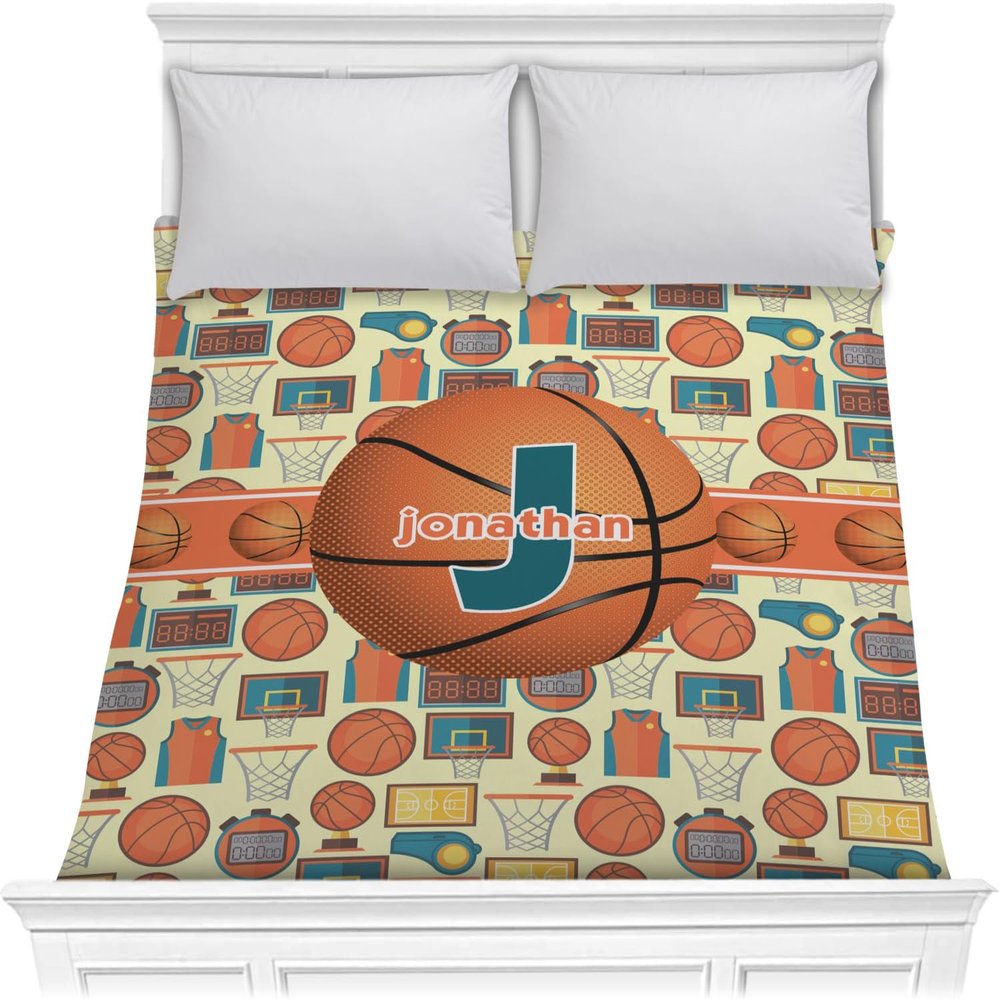 RNK Shops Personalized Basketball Comforter - King