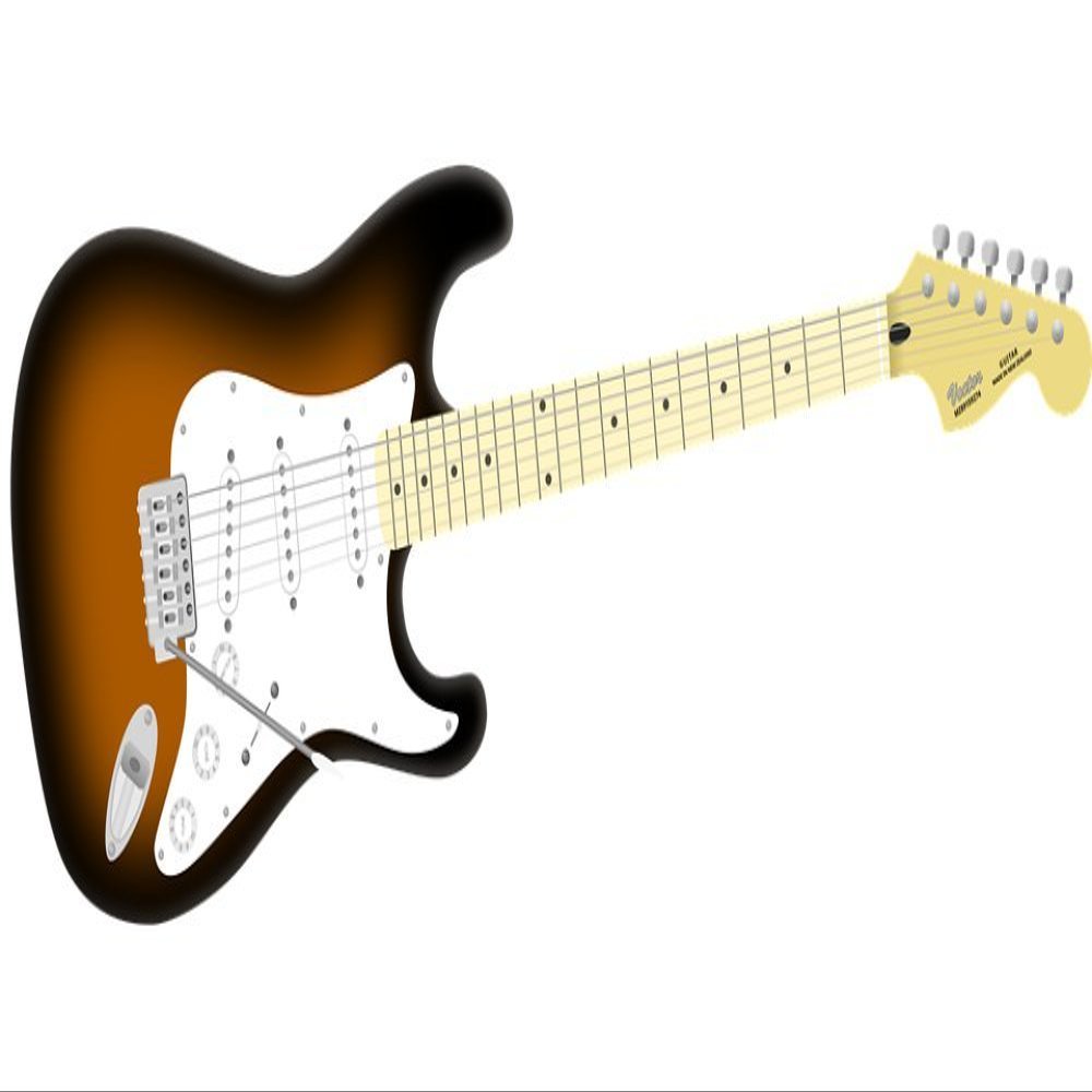 Gifts Delight Laminated 48x24 inches Poster: Electric Guitar Instrument Instruments Music String
