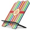 YouCustomizeIt Personalized Retro Vertical Stripes Stylized Tablet Stand view 1