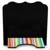 YouCustomizeIt Personalized Retro Vertical Stripes Stylized Tablet Stand view 2