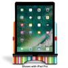 YouCustomizeIt Personalized Retro Vertical Stripes Stylized Tablet Stand view 3