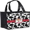 Personalized Cowprint Cowgirl Grocery Bag view 1