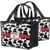 Personalized Cowprint Cowgirl Grocery Bag view 2