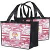 Personalized Pink Camo Grocery Bag view 2