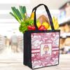 Personalized Pink Camo Grocery Bag view 3