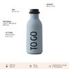 Design Letters To Go Water Bottle 17 Oz | Vintage Drinking Bottle Unbreakable | Milk Container Shape Bottle Leakproof, BPA/BPS Free, Drop Safe | Drinking Jar Bottles for Kid, Adult| Titan Water Bottle view 2