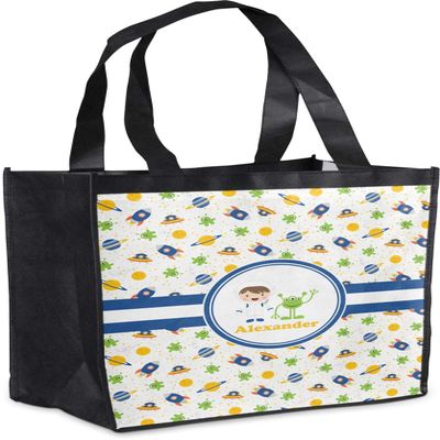Personalized Boy's Space Themed Grocery Bag