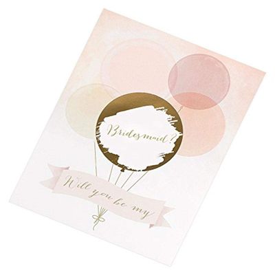 Hortense B. Hewitt Wedding Party Scratch Off Card, Best Man