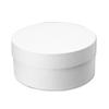 Heiko 6868358 Box Gift Box, White, Cylindrical, 8.7 - 3.9 inches (220 - 98 mm) view 1