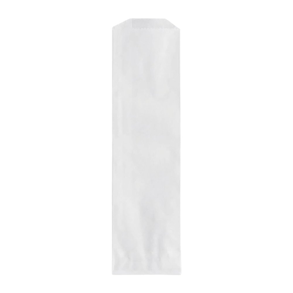 The Baker Celebrations Disposable White Paper Flatware Bags Made in USA | Cutlery Holders for Restaurants, Catering, Weddings, and Events Eco-Friendly Utensil Sleeves (Pack of 300)
