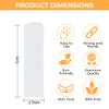 The Baker Celebrations Disposable White Paper Flatware Bags Made in USA | Cutlery Holders for Restaurants, Catering, Weddings, and Events Eco-Friendly Utensil Sleeves (Pack of 300) view 3