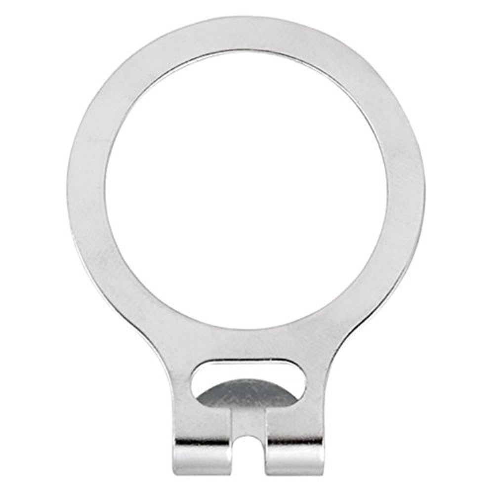 Garcia de Pou Antitheft Rings for Hanger in Box, 4.8 cm, Metal, Silver, 4.8 x 4.8 x 30 cm