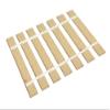 The Furniture Cove Made in The U.S.A.! Youth Size Custom Width Bed Slats with White Straps-Help Support Your Box Spring and Mattress (30.25" Wide) view 1