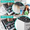 Mofason Stove Gap Covers - 21 Inch Silicone Stove Gap Filler Black view 3