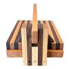 11.5 Inch Oak & Walnut Tortilla Press  Handmade Hardwood Tortilla Maker by Central Coast Woodworks view 3