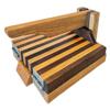 11.5 Inch Oak & Walnut Tortilla Press  Handmade Hardwood Tortilla Maker by Central Coast Woodworks view 4