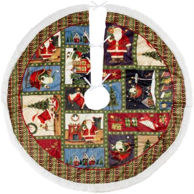Debbie Mumm Winter Wonderlands Tree Skirt 48" (North Pole)