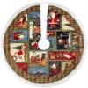 Debbie Mumm Winter Wonderlands Tree Skirt 48" (North Pole) view 1
