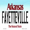 SMART BLONDE Fayetteville Arkansas State Magnet Novelty M-10028 view 1