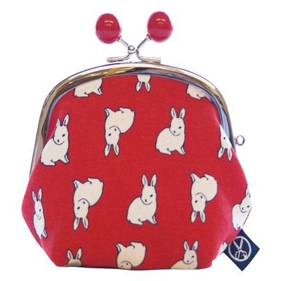 Maeda Senkou 333-30003-006 Goshikihanpudo Animal Series, 3.5 Inch Clasp (More and Beaded), Rabbit