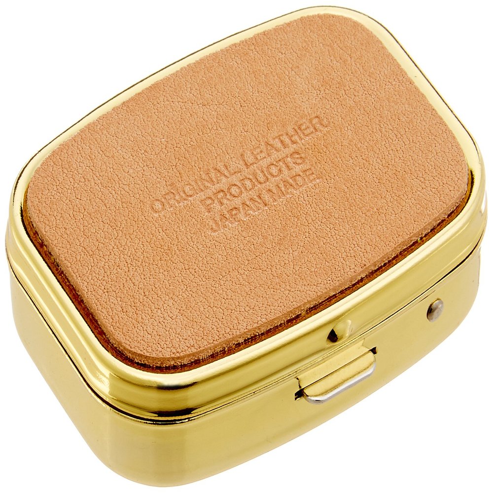 Sam Kikaku W Stainless Steel Jewelry Box Square Type Beige