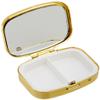 Sam Kikaku W Stainless Steel Jewelry Box Square Type Beige view 2