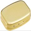 Sam Kikaku W Stainless Steel Jewelry Box Square Type Beige view 3