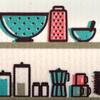 DII Swedish Dishcloths for Kitchen & Cleaning, Reusable, Machine Washable & Dishwasher Safe, Biodegradable, 7.75 x 6.75, Utensils, 3 Piece view 3