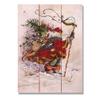 Wile E. Wood Art Abrams' Stormy Santa Wood Wall Art, 11x15, Tan view 1