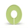 Discount Sizing Clothes Size Dividers, Clothing Rack Size Dividers Blank - (10, Lime) view 1