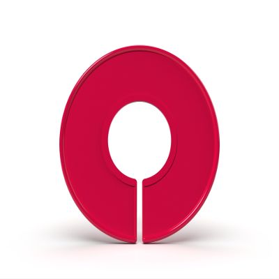 Discount Sizing Clothes Size Dividers, Clothing Rack Size Dividers Blank - Colors Available (10, Magenta)