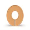 Discount Sizing Clothes Size Dividers, Clothing Rack Size Dividers Blank - (10, Pale Orange) view 1