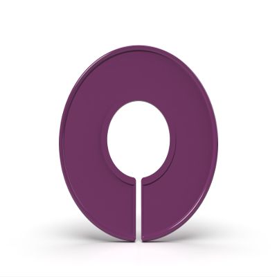 Discount Sizing Clothes Size Dividers, Clothing Rack Size Dividers Blank - (10, Grape)