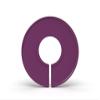 Discount Sizing Clothes Size Dividers, Clothing Rack Size Dividers Blank - (10, Grape) view 1