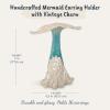 Blue Sky Ceramic Mermaid Earring Holder view 3