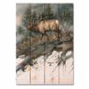 Wile E. Wood Bartholet's Day Ridge Bull Wood Wall Art, Tan view 1