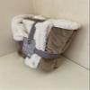 Casa Mink Rev to Sherpa Throw, Beige view 2