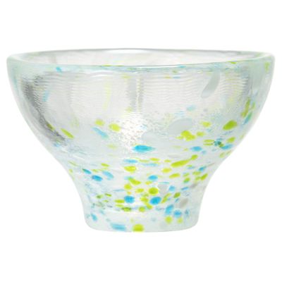 Toyo Sasaki Glass WA523 Guii Green, 1.9 fl oz (55 ml), Sake Cup, Made in Japan