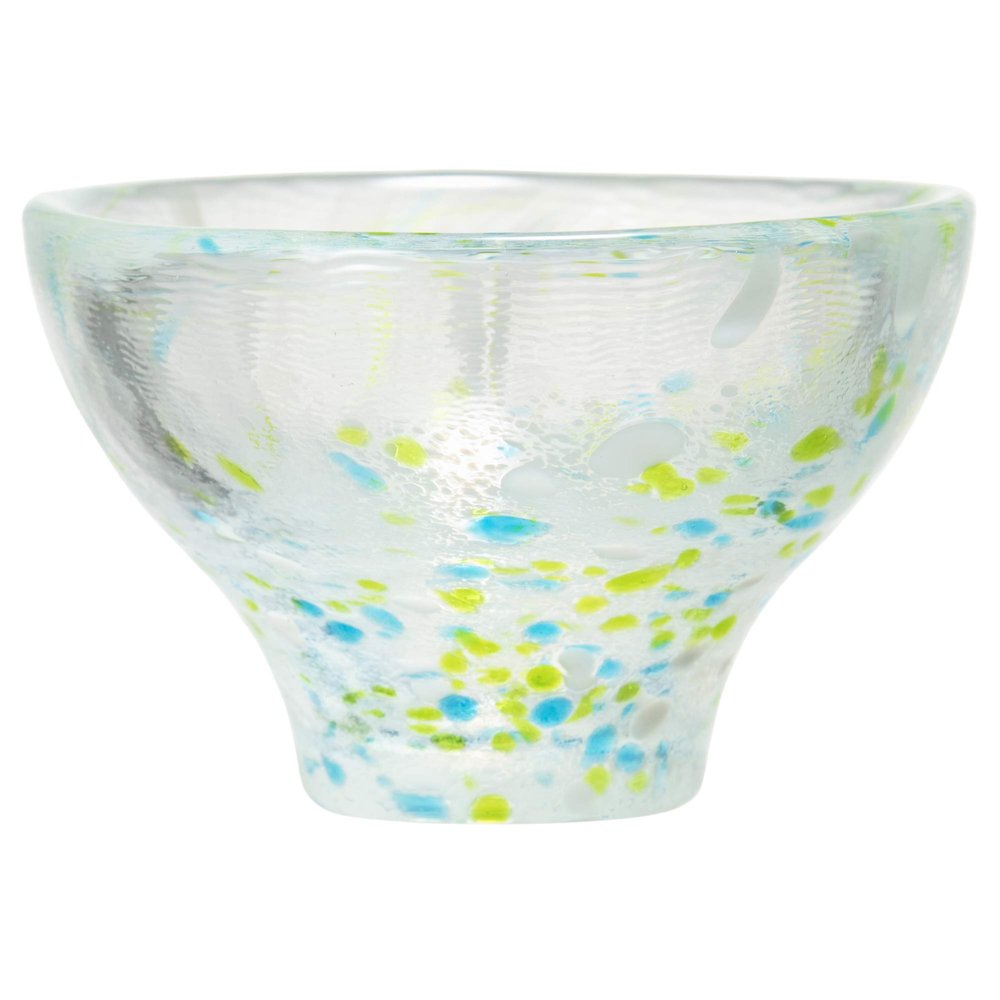 Toyo Sasaki Glass WA523 Guii Green, 1.9 fl oz (55 ml), Sake Cup, Made in Japan